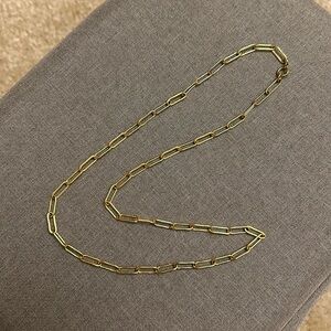Gold choker necklace